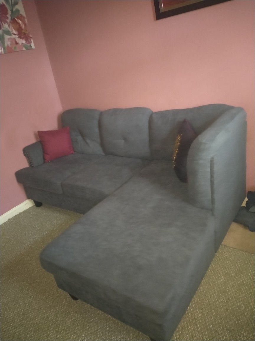 Gray Sectional  Literally Brand New!