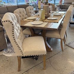 Dining Table With 6 Chairs 