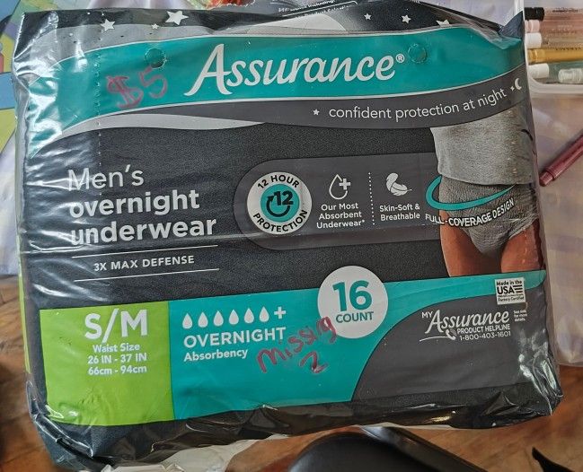 Men's Overnight Underwear