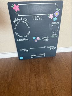 Growth chalkboard