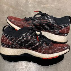 Adidas Pureboost RBL Black/Scarlet (Size 9.5M)