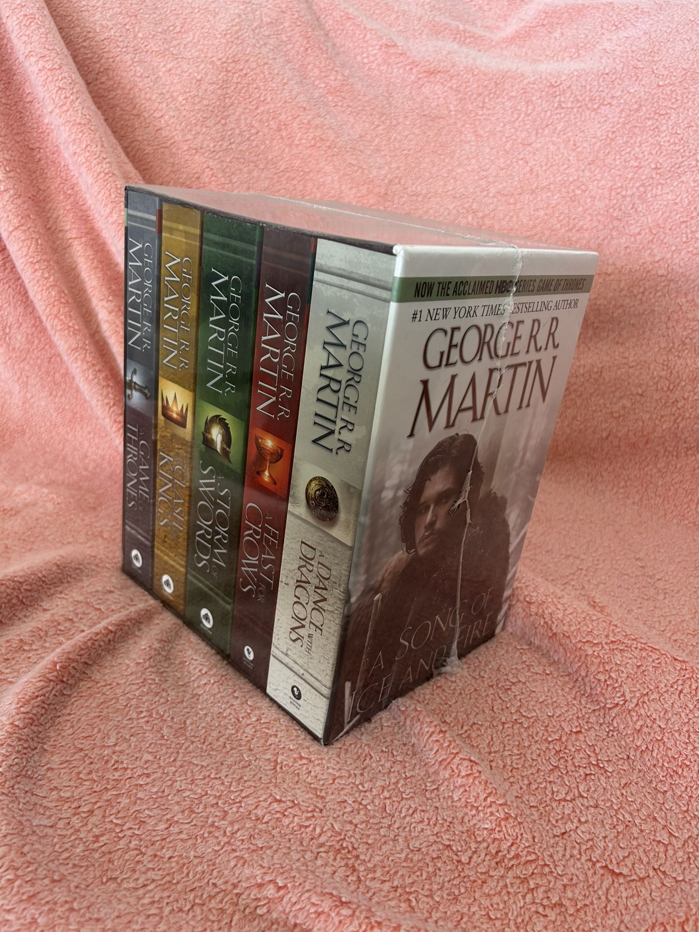 Game of Thrones books/set unopened