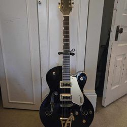 Black, Gretsch Guitar