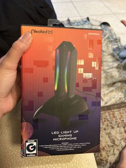 LED Light Up Gaming Mic