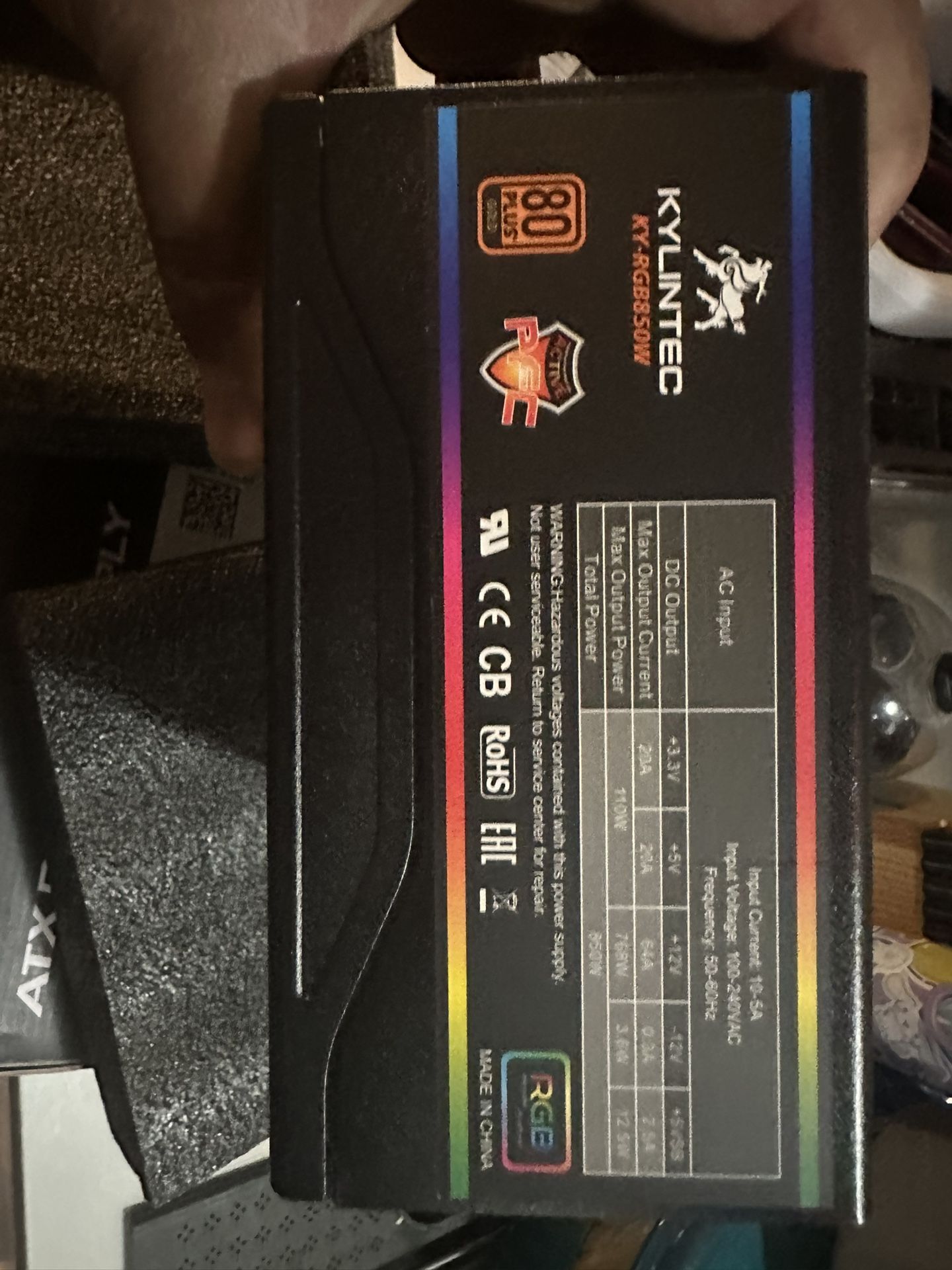 KYLINTEC 850w Power Supply