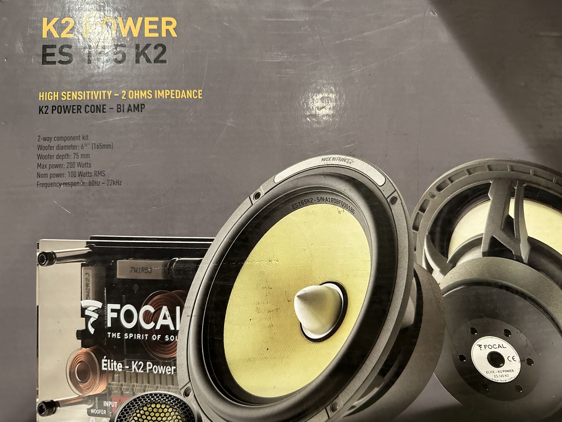 Focal K02 Components Speakers 