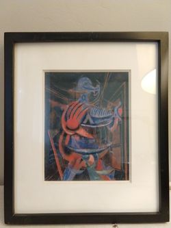 Rufino Tamayo Framed Abstract Art