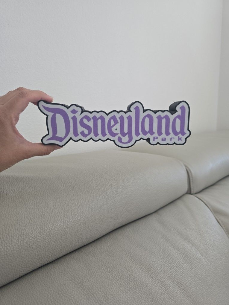 3D Print Disneyland Sign
