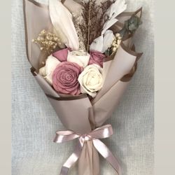 Dried Floral And Forever Soft Wood Flower Gifts