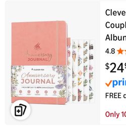 Clever Fox Anniversary Journal