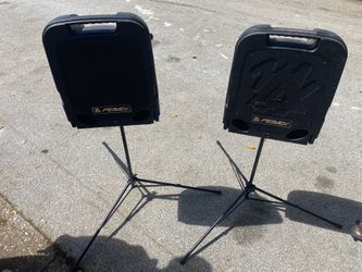 PA speakers