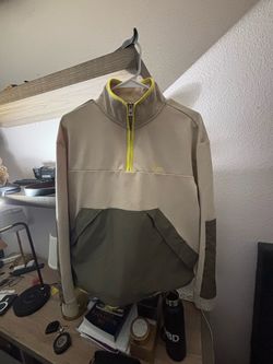 Michael Kors Quarter-Zip Pullover Sweatshirt Medium