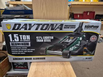 NEW Daytona 1.5 Ton Aluminum Vehicle Jack with Rapid Pump DA15LP
