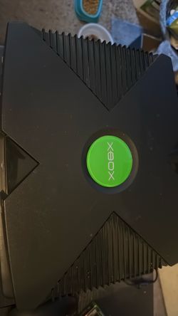 XBOX Original System & 8 Games