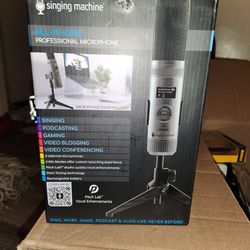 Singing Machine All-In-One Professional Microphone