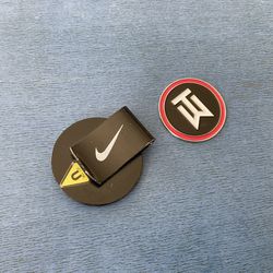 Nike Tiger Woods Hat Clip & Golf Ball Marker “RARE”