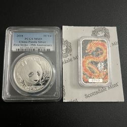 Silver Dragon 🐉 Bar and Panda 🐼 