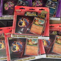 Pokemon Mega Evolution: Ascended Heroes Tech Sticker Collection