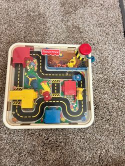 Vintage 1994 Fisher-Price Magnum mover magnetic CarPlay