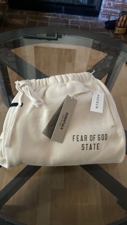 Essentials Fear of God Cuffed Shell Sweatpants SIZE LARGE