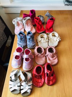 Freshly Picked, Saltwater, Nike Girl Shoes sizes 5 to 7