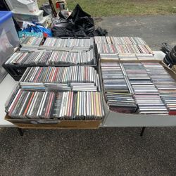(400)+ CD’s  Mixed Genres Country, R&B, Alternative Etc
