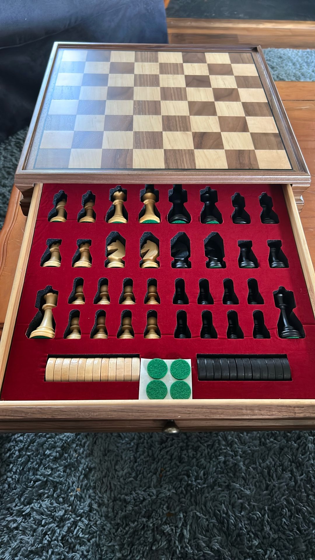 Chess & Checkers Set