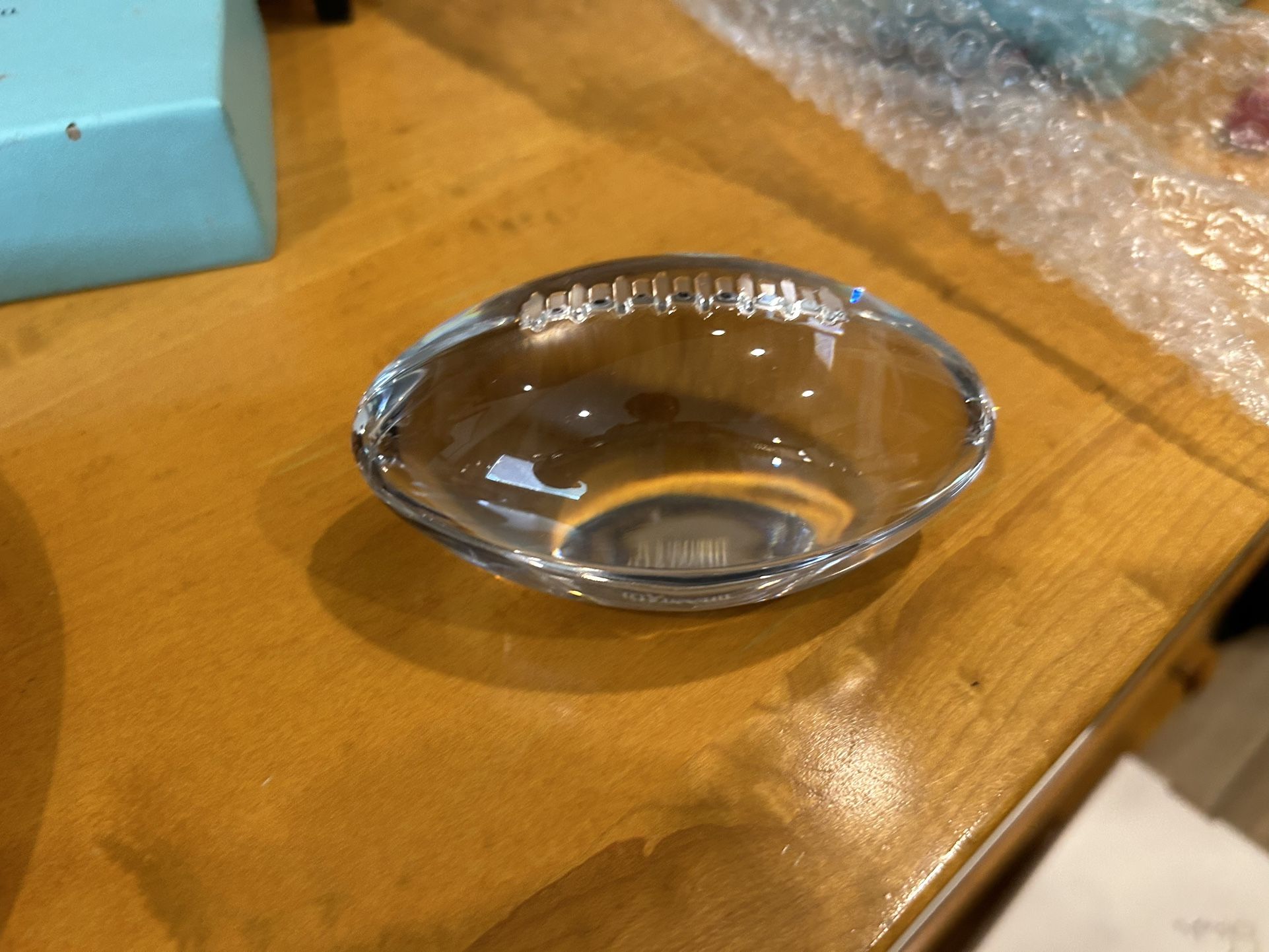 Tiffany & Co Football Paperweight