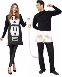 Plug  Weeding Costume . 