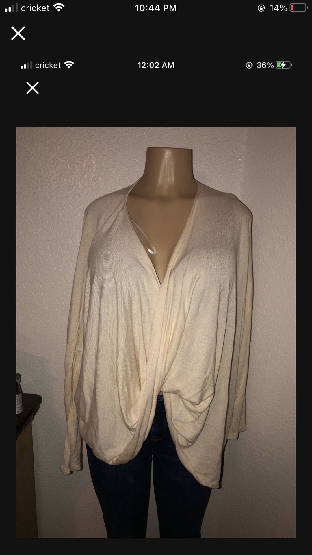 Women’s Forever21 Blouse Size Large