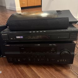 SONY Surround Sound System & DVD