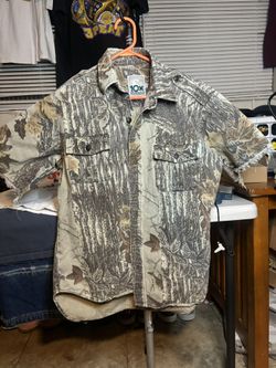 Camo Button Up 