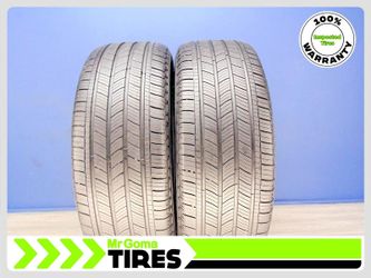 Set Of 2 Michelin Primacy A/S 235/55R19 Used Tires 7.5/32 Tread 101V 2355519