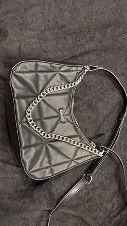 DKNY Black Quilted Crossbody Bag