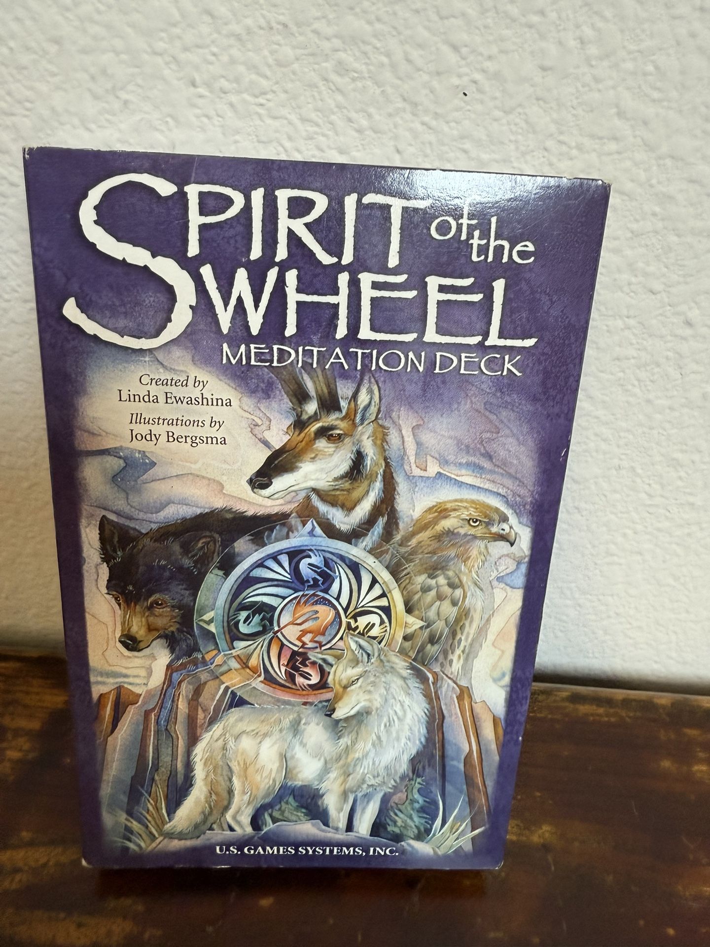 Spirit of the Wheel Meditation Deck Complete Kit By Linda Ewashina US Games