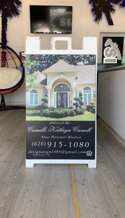 A frame sign
