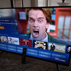 50 Inch Smart TV With Remote Just Like New 125