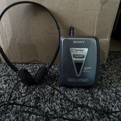 Sony Walkman WM-EX170 Portable Cassette Tape Player -Tested