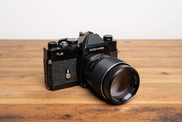 Mamiya / Sears TLS 1000 MXB vintage 35mm film camera SLR lens. Canon Mamiya Pentax Nikon Minolta Pentax Sony