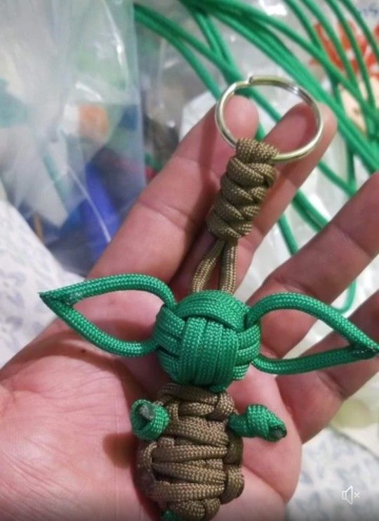 Paracord Baby Yoda