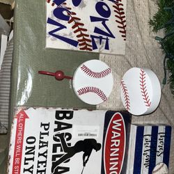 Baseball Room Decor 