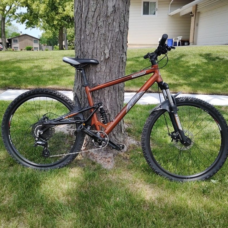 K2 Sidewinder DS Full Suspension Mountain Bike 26