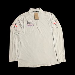 Nike Running Shirt 2024 Chicago Marathon Finisher Dri-Fit Men Size L FV6327-043