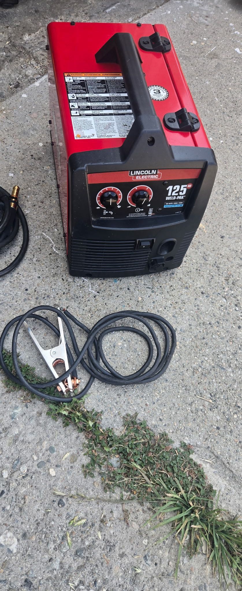 Lincoln Weldpak 125 Welding machine
