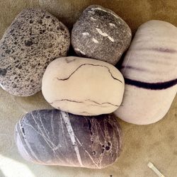 “Stone” Pillows 