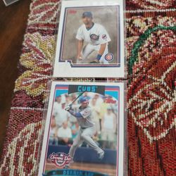 Chicago Cubs Derrek Lee Baseball Cards Lot 
