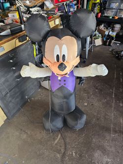 Mickey Mouse Halloween Inflatable Yard Decoration