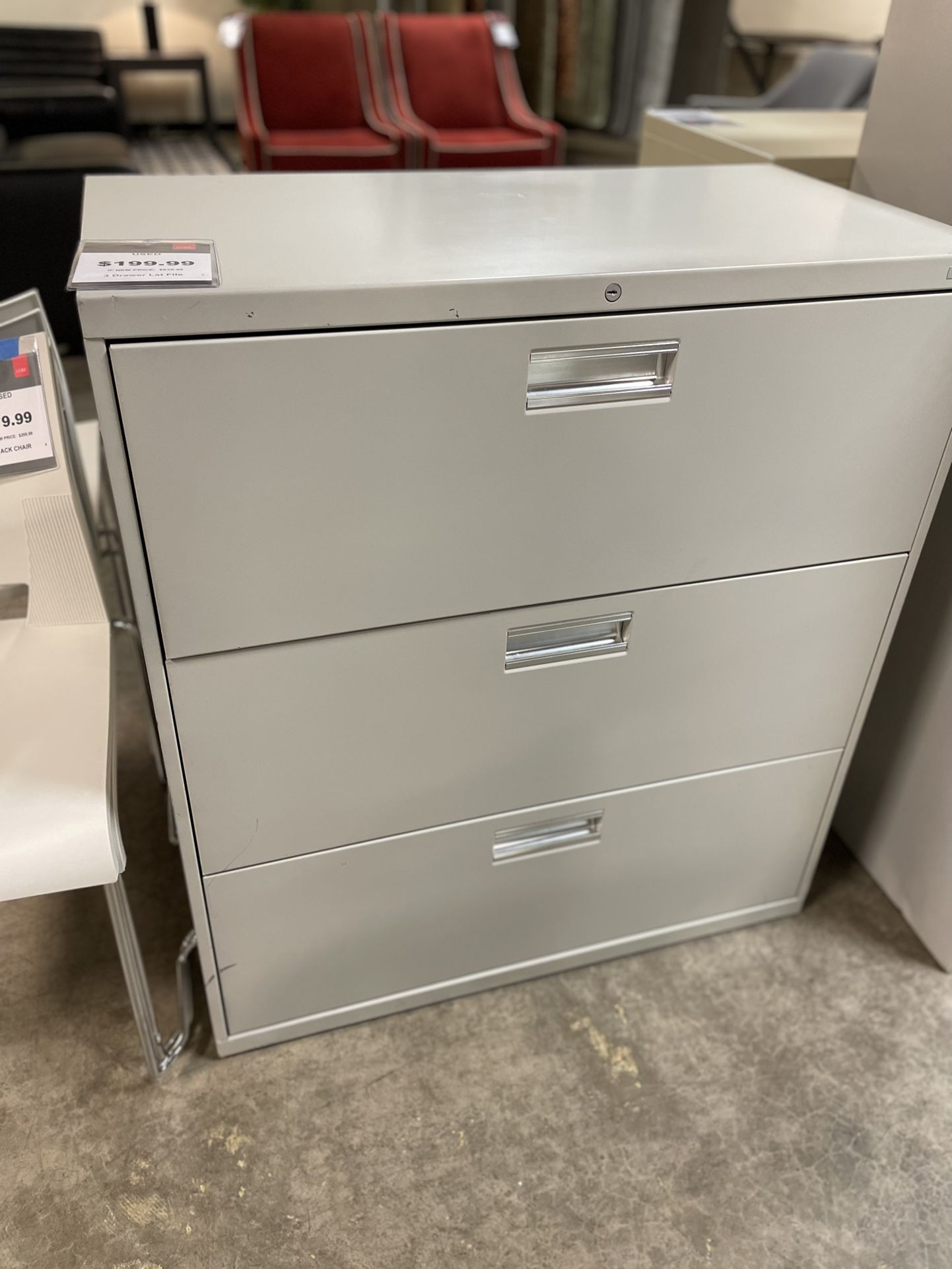 3 Draw Lateral File Cabinet