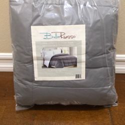 Full Queen Comforter New In Bag Grey