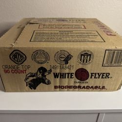 White Flyer Biodegradable Targets